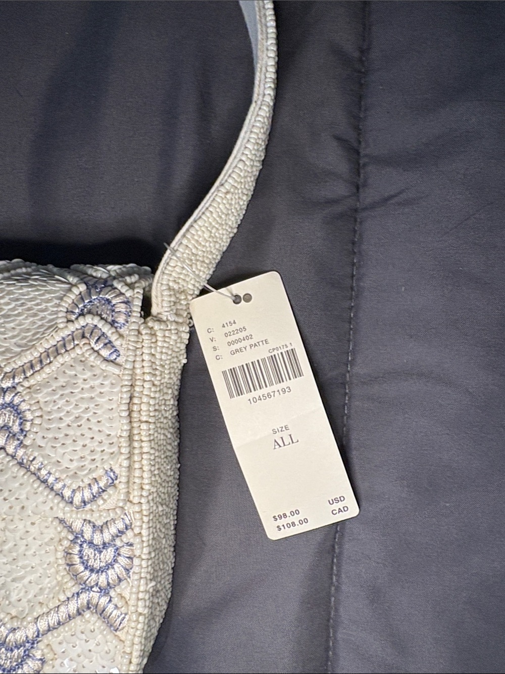 Anthropologie Fiona Beaded Bag – NWT - Picture 2 of 7